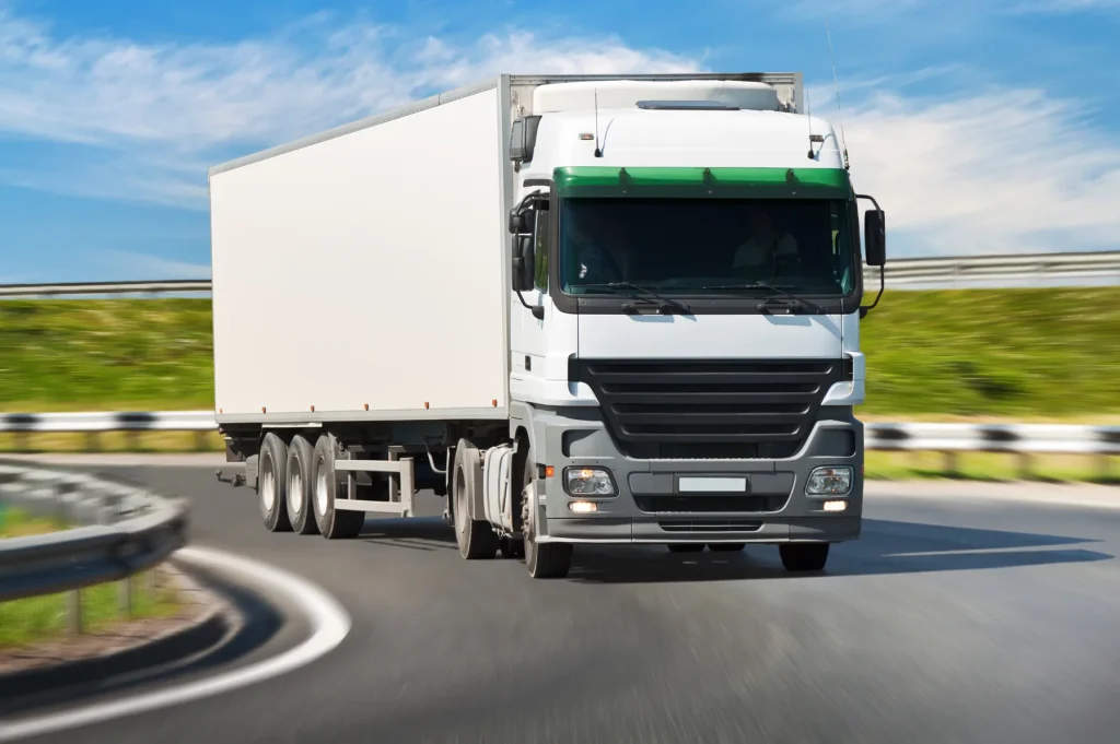Ambeat truck on the highway